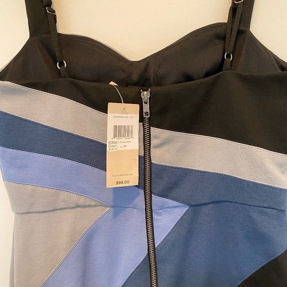 BCBGeneration Color Block Mini Dress, Size M- NWT - Picture 5 of 8
